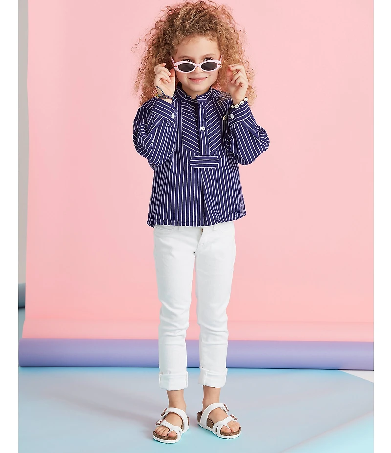 Birkenstock Girls' Mayari Birkibuc Toe Loop Family Matching Sandals (Infant)