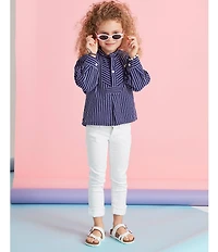 Birkenstock Girls' Mayari Birkibuc Toe Loop Family Matching Sandals (Infant)