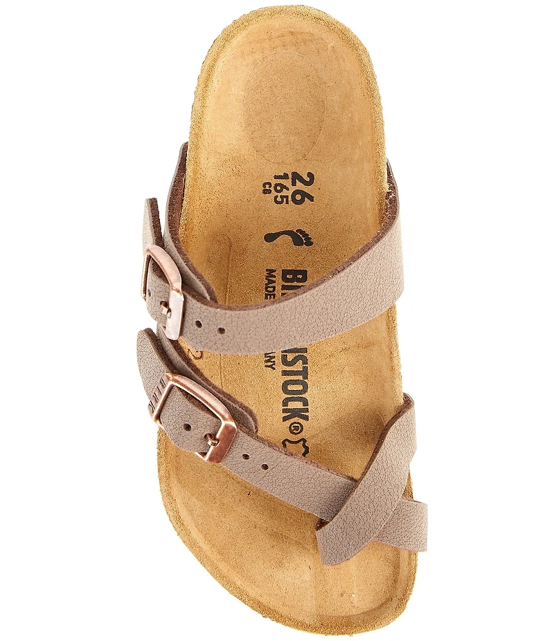 Birkenstock Girls' Mayari Birkibuc Toe Loop Family Matching Sandals (Toddler)