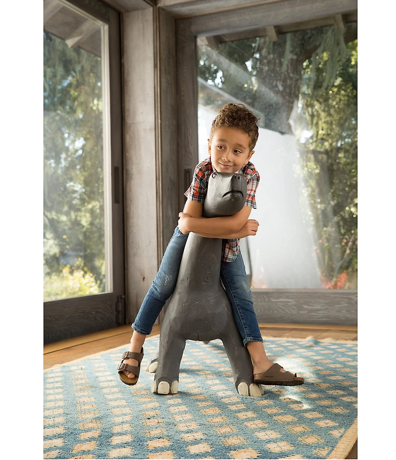 Birkenstock Kids' Arizona Nubuck Slide Sandals (Youth)