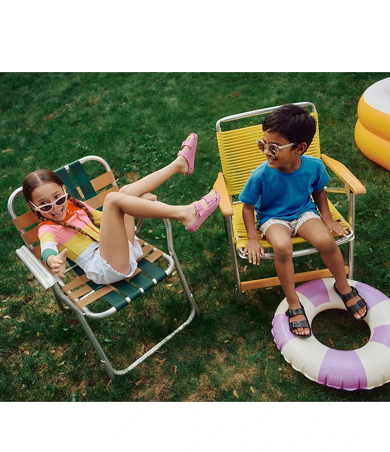 Birkenstock Kids' Arizona Waterproof EVA Family Matching Slide Sandals (Youth)