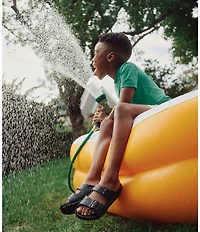 Birkenstock Kids' Arizona Waterproof EVA Family Matching Slide Sandals (Youth)