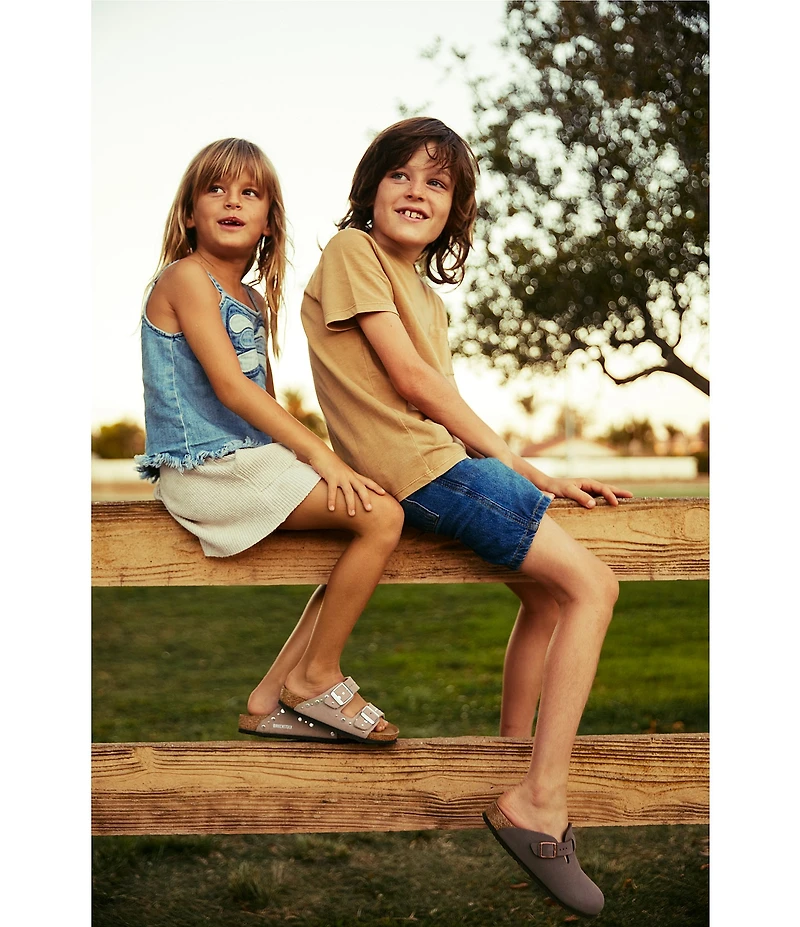 Birkenstock Kids' Boston Birkibuc Clogs (Toddler)