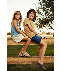 Birkenstock Kids' Boston Birkibuc Clogs (Toddler)