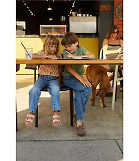 Birkenstock Kids' Boston Birkibuc Clogs (Youth)