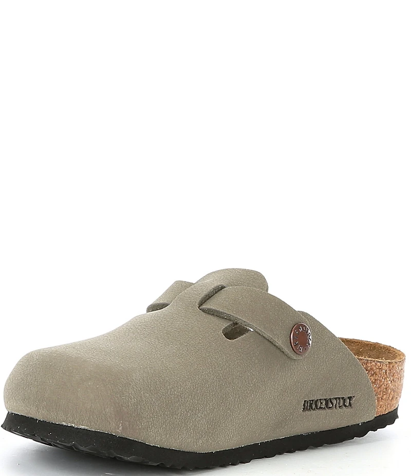 Birkenstock Kids' Boston Birkibuc Clogs (Youth)