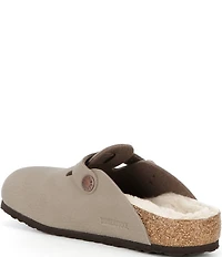 Birkenstock Kids' Boston Desert Soil Shearling Clogs (Youth)
