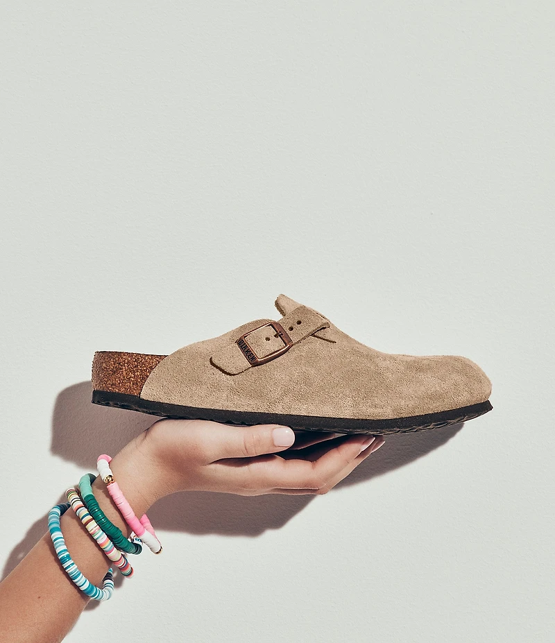 Birkenstock Kids' Boston Suede Family Matching Clogs (Toddler)