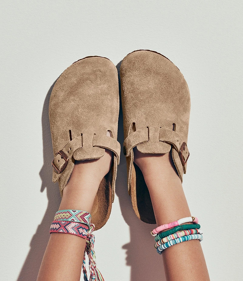 Birkenstock Kids' Boston Suede Family Matching Clogs (Toddler)