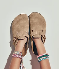 Birkenstock Kids' Boston Suede Family Matching Clogs (Toddler)