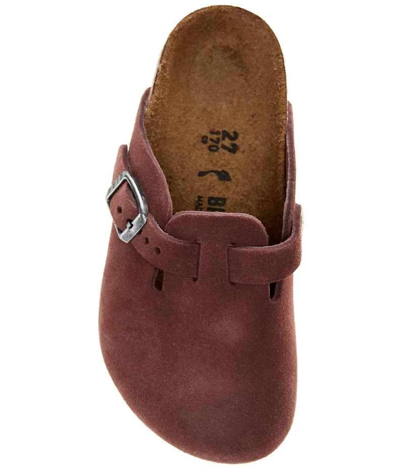 Birkenstock Kids' Boston Suede Family Matching Clogs (Youth)