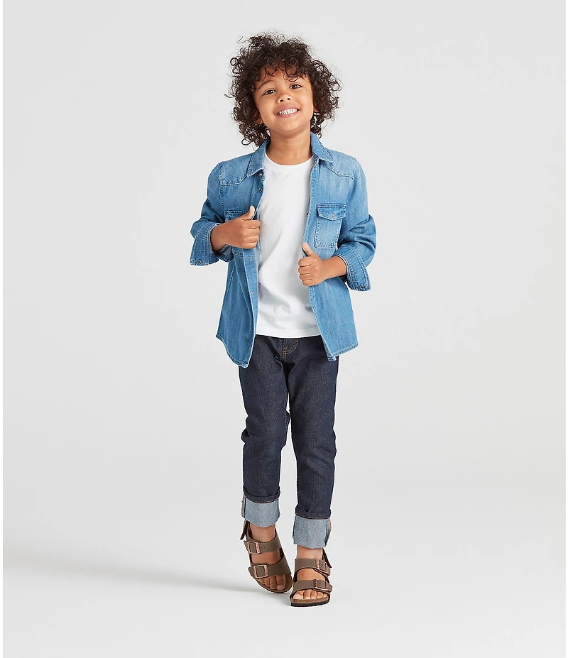 Birkenstock Kids' Milano Hook and Loop Sandals (Infant)