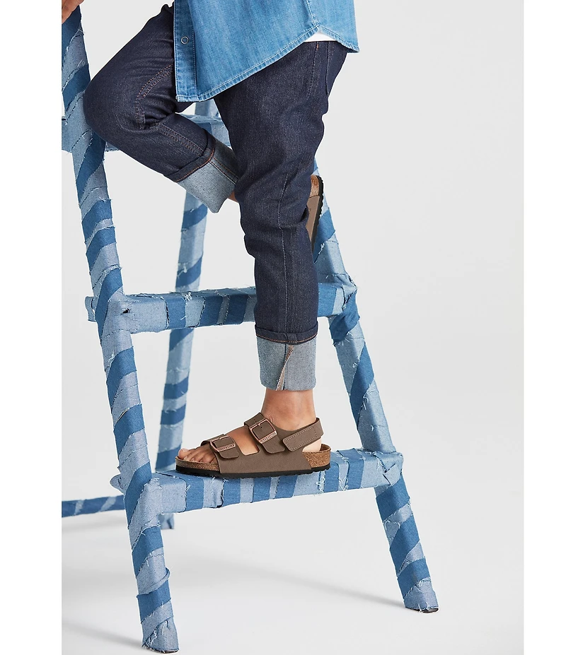 Birkenstock Kids' Milano Hook and Loop Sandals (Infant)