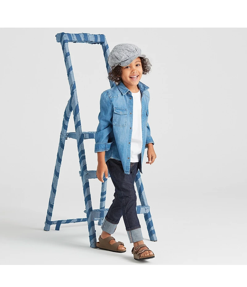 Birkenstock Kids' Milano Hook and Loop Sandals (Toddler)