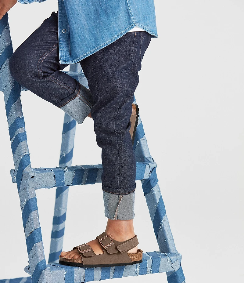 Birkenstock Kids' Milano Hook-and-Loop Sandals (Youth)