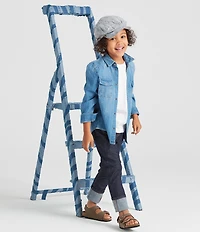 Birkenstock Kids' Milano Hook-and-Loop Sandals (Youth)