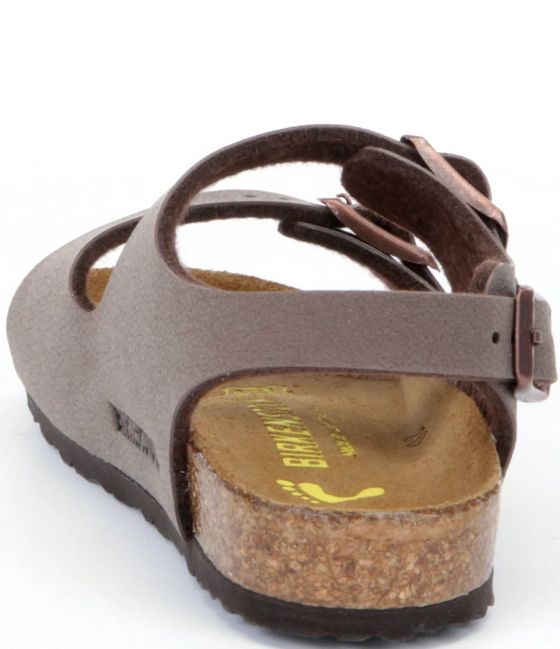 Birkenstock Kids' Roma Adjustable Buckle Slingback Sandals (Infant)