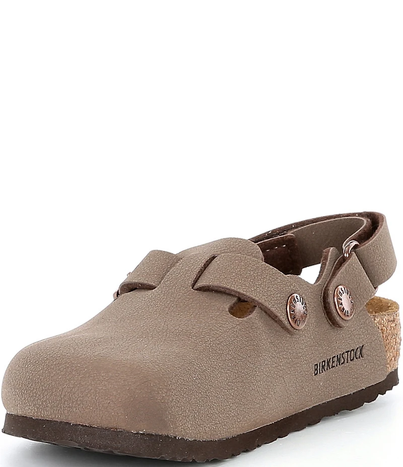 Birkenstock Kids' Tokio Birkibuc® Backstrap Clogs (Infant)