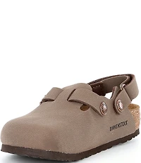 Birkenstock Kids' Tokio Birkibuc® Backstrap Clogs (Toddler)