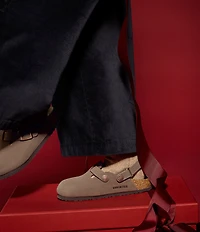 Birkenstock Kids' Tokio Birkibuc® Backstrap Clogs (Toddler)