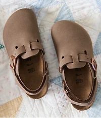 Birkenstock Kids' Tokio Birkibuc® Backstrap Clogs (Toddler)