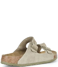 Birkenstock Men's Arizona Oiled Leather Slide Sandals