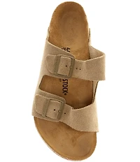 Birkenstock Men's Arizona Oiled Leather Slide Sandals