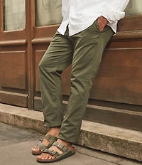 Birkenstock Men's Arizona Soft Footbed Nubuck Leather Slide Sandals