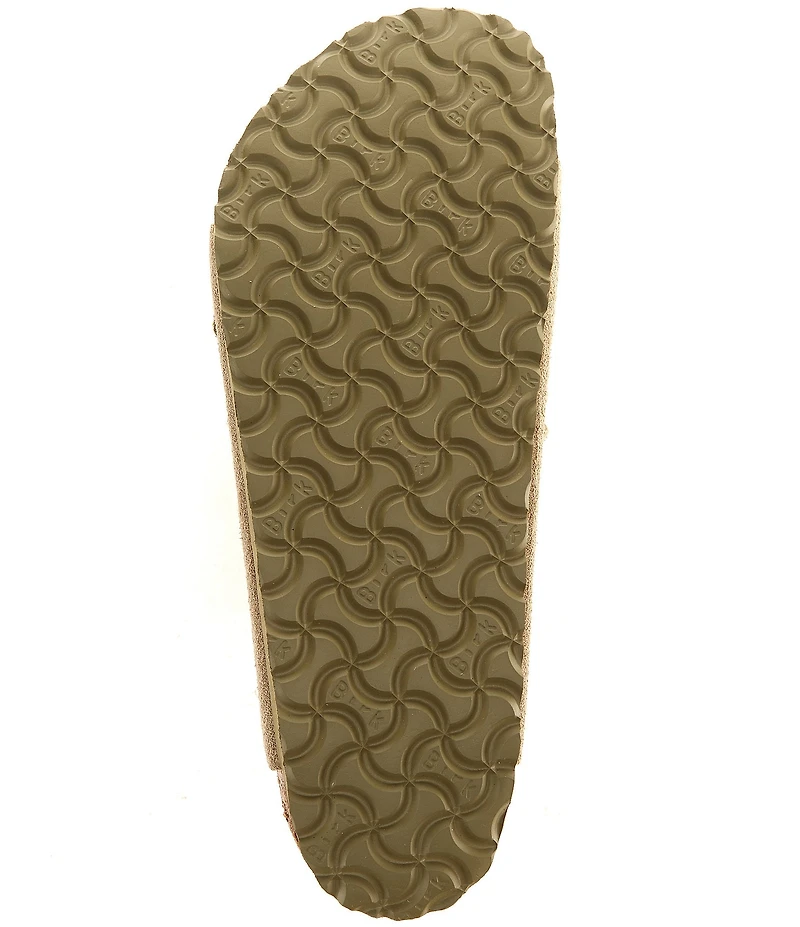 Birkenstock Men's Arizona Suede Leather Slide Sandals