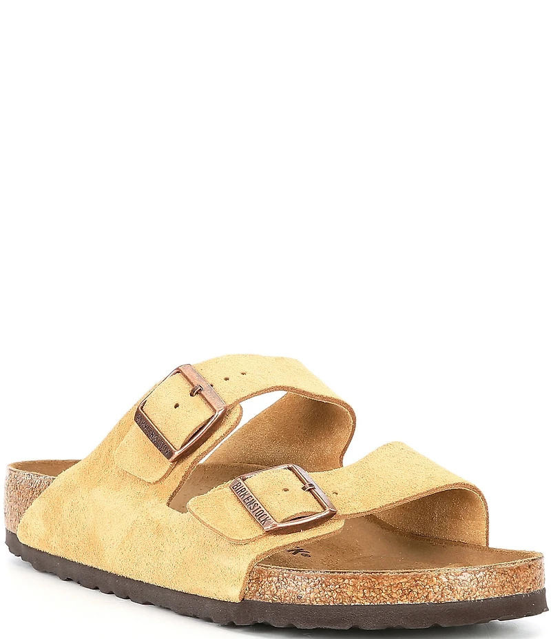Birkenstock Men's Arizona Suede Slide Sandals