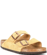 Birkenstock Men's Arizona Suede Slide Sandals