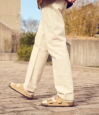 Birkenstock Men's Arizona Suede Slide Sandals