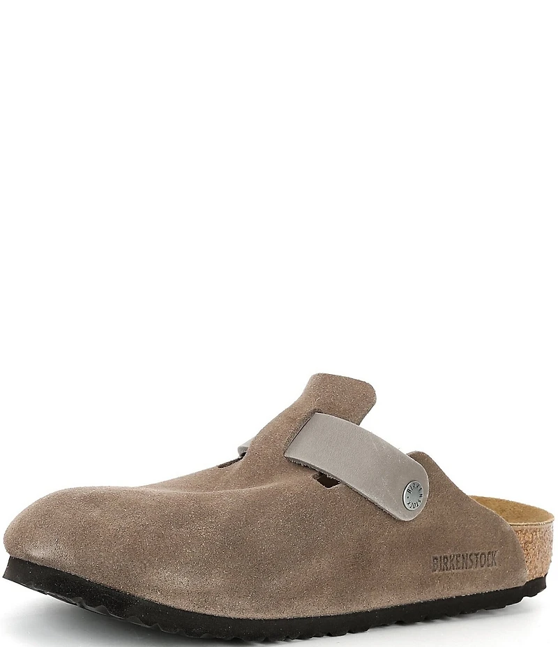 Birkenstock Men's Boston Mixed Material Clogs
