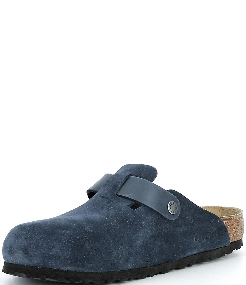 Birkenstock Men's Boston Mixed Material Clogs