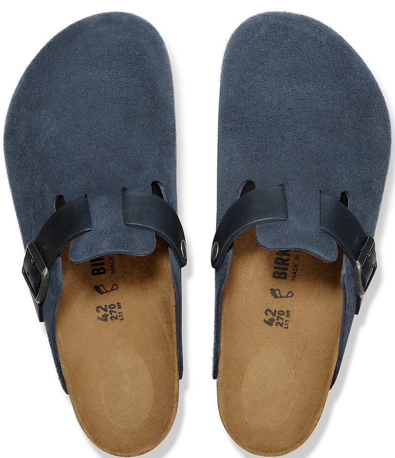 Birkenstock Men's Boston Mixed Material Clogs
