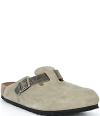 Birkenstock Men's Boston Mixed Material Clogs