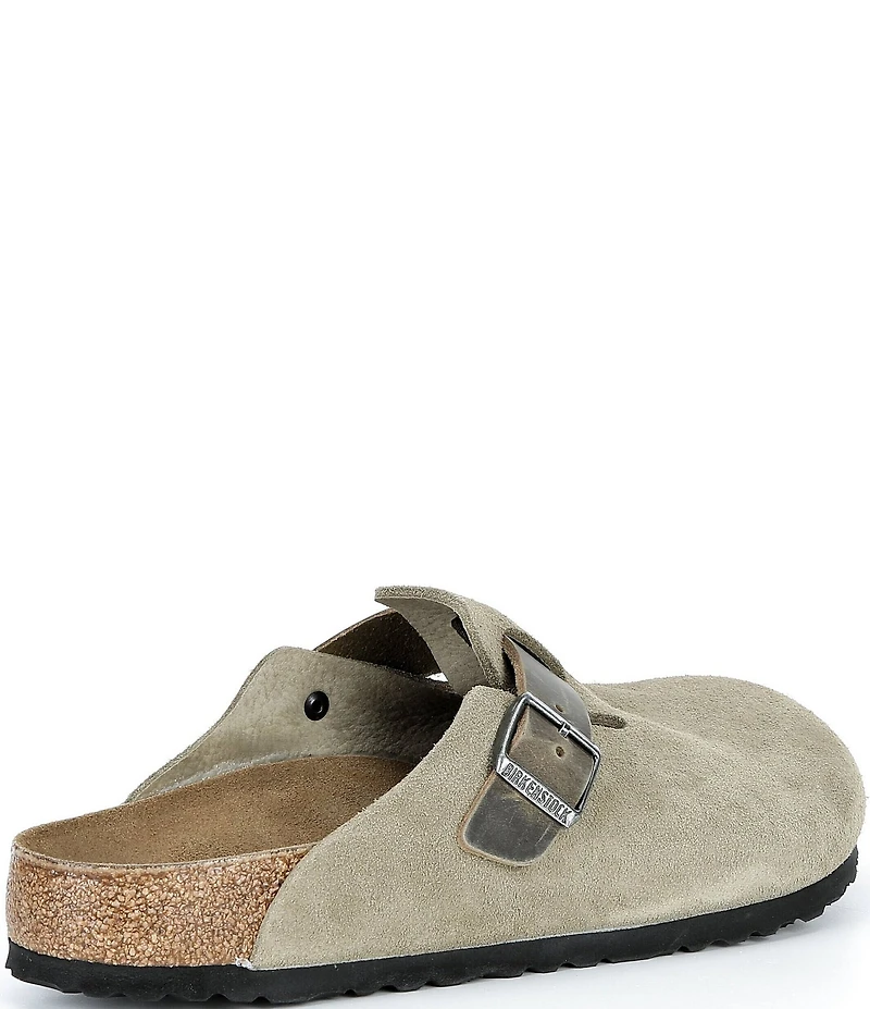Birkenstock Men's Boston Mixed Material Clogs