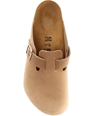 Birkenstock Men's Boston Oiled Leather Slip On Clogs