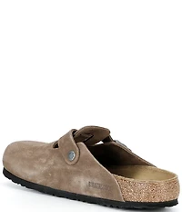 Birkenstock Men's Boston Suede Clogs