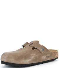 Birkenstock Men's Boston Suede Clogs