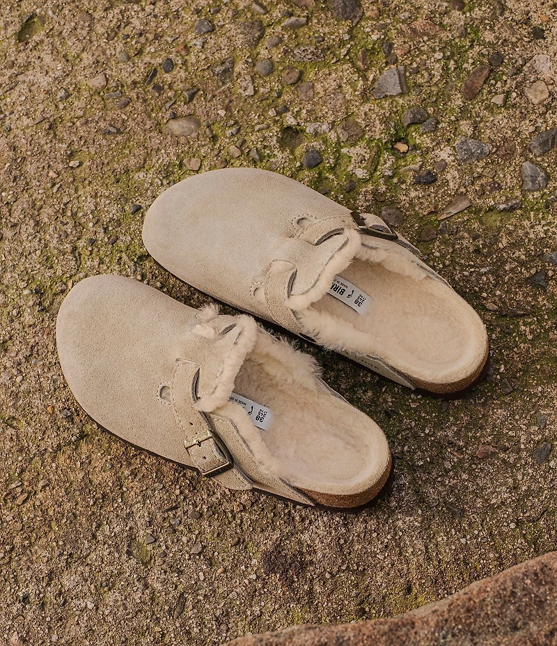 Birkenstock Men's Boston Shearling Lined Clogs