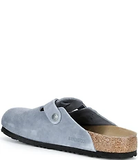 Birkenstock Men's Boston Suede Slip On Clogs