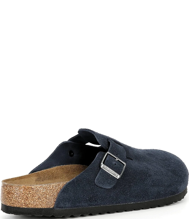 Birkenstock Men's Boston Suede Slip On Clogs