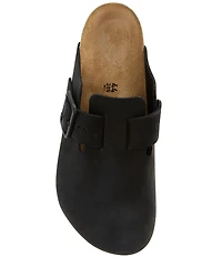 Birkenstock Men's Boston Wire Buckle Nubuck Clogs