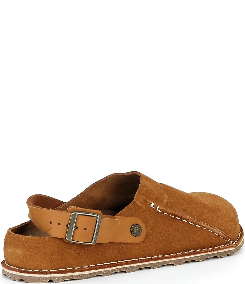 Birkenstock Men's Lutry 365 Suede Slip On Clogs