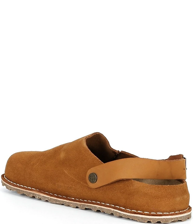 Birkenstock Men's Lutry 365 Suede Slip On Clogs