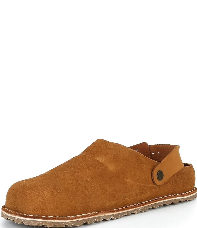 Birkenstock Men's Lutry 365 Suede Slip On Clogs