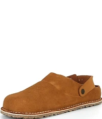 Birkenstock Men's Lutry 365 Suede Slip On Clogs