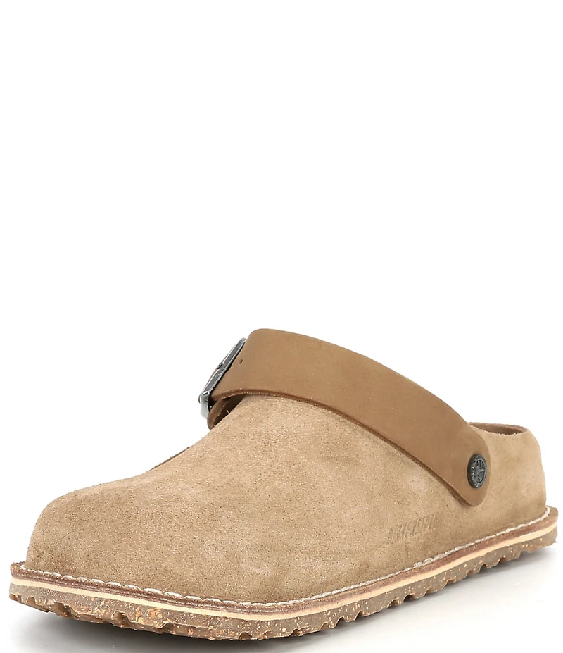 Birkenstock Men's Lutry 365 Suede Slip On Clogs