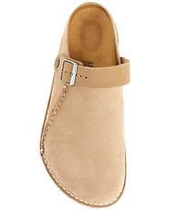 Birkenstock Men's Lutry 365 Suede Slip On Clogs